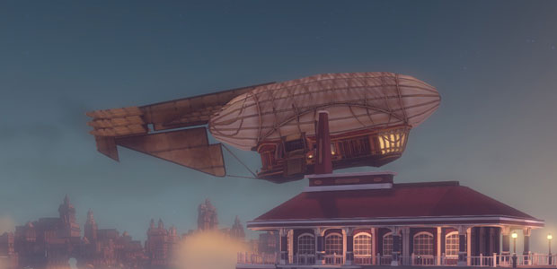They look like steampunk airships, which is quite a way away from actual airships.
