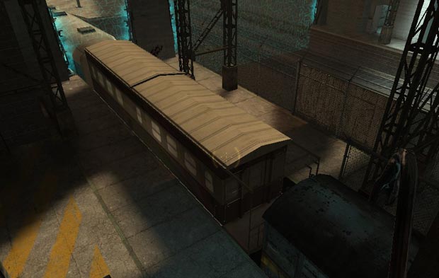 They are passenger cars with porches at one end.