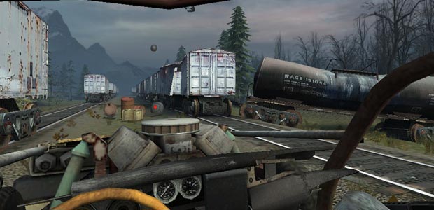 All you will find there are wagons, standing around in sometimes smaller groups, but no locomotives