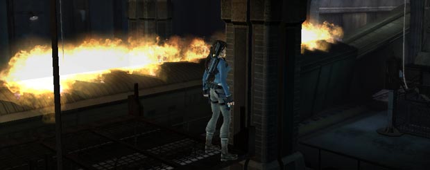 After a horrible interactive cutscene, things are actually looking rather peaceful.